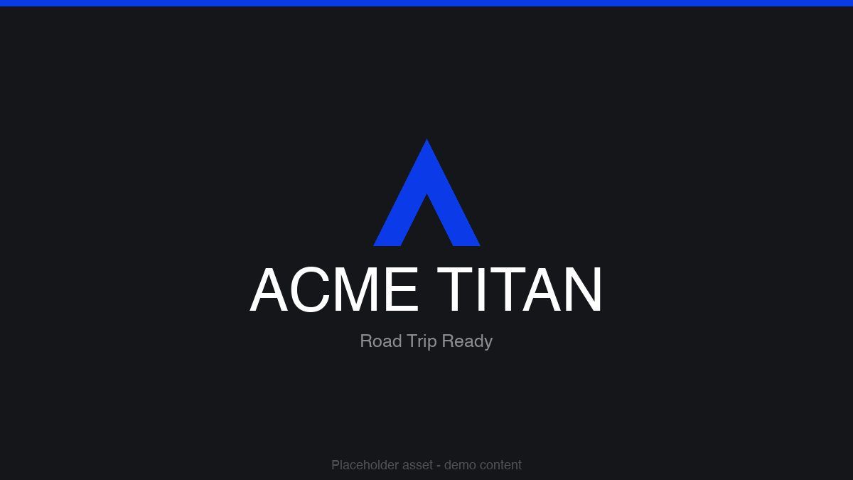Five great American road trips to take in the ACME Titan